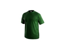 Tričko CXS DANIEL, krátký rukáv, láhvově zelená