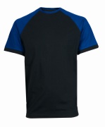 Tričko CXS OLIVER, krátký rukáv, černo-modré 